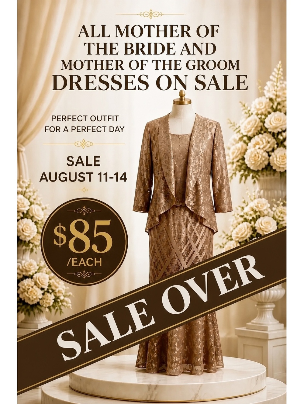 Mother of the bride/groom dress sale